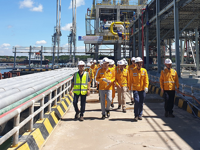 Dự án kho chứa 1 triệu tấn LNG Thị Vải đã đạt hơn 97% tiến độ ảnh 1