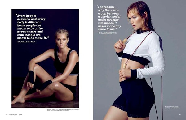 Người mẫu "quá khổ" hóa thân thành những nàng vận động viên ảnh 3