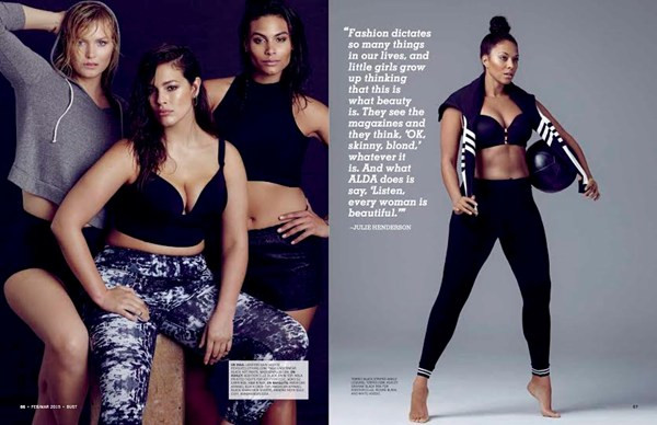 Người mẫu "quá khổ" hóa thân thành những nàng vận động viên ảnh 2