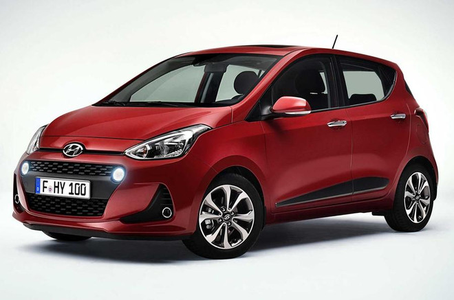 Hé lộ phiên bản nâng cấp đời 2017 của mẫu xe Hyundai i10 ảnh 1