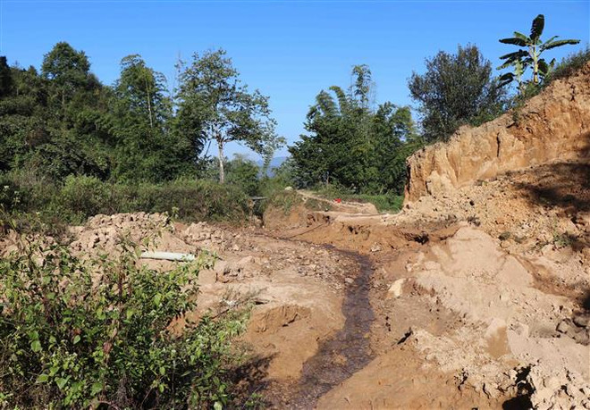 Đà Nẵng: Xử lý vụ múc trộm đất đồi tại khu vực đèo Ông Gấm ảnh 1