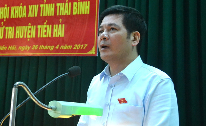 Ông Nguyễn Hồng Diên, Ủy viên Trung ương Đảng, Bí thư Tỉnh ủy, Chủ tịch Ủy ban Nhân dân tỉnh, Trưởng đoàn đại biểu Quốc hội tỉnh Thái Bình. (Ảnh: Thu Hoài/TTXVN) Ông Nguyễn Hồng Diên được bầu làm Bí thư Tỉnh ủy Thái Bình ảnh 1