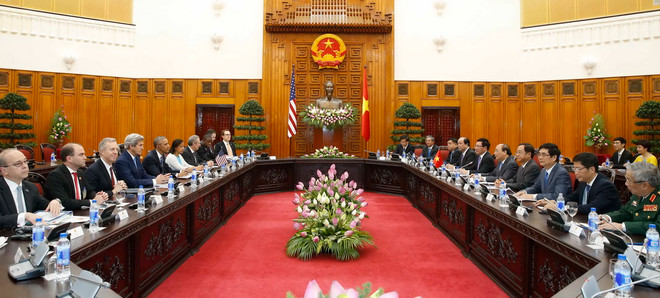 Thủ tướng Nguyễn Xuân Phúc gặp Tổng thống Hoa Kỳ Barack Obama ảnh 2