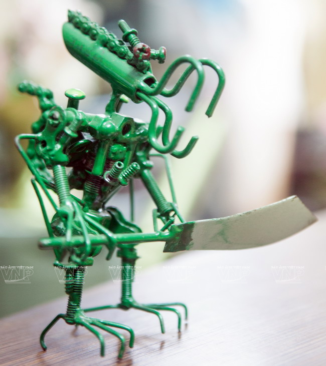 TP.HCM: Ngắm "gia tài" đẹp lung linh được tái chế từ rác thải ảnh 13