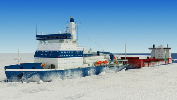 Nga đóng tàu hạt nhân phá băng lớn nhất thế giới ảnh 1