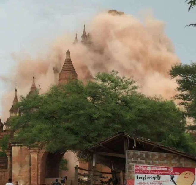 Động đất mạnh 6,8 độ Richter làm rung chuyển miền Trung Myanmar ảnh 2