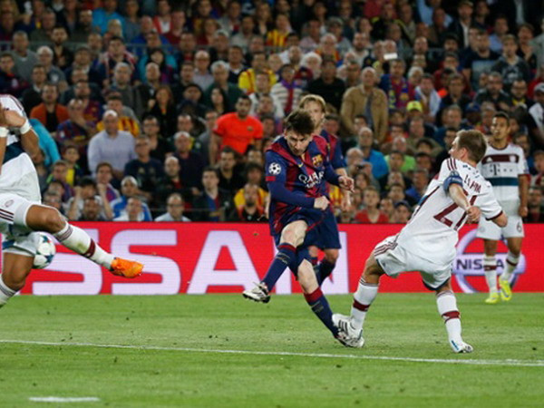 Messi "ăn tươi nuốt sống" Guardiola trong ngày trở về Camp Nou ảnh 1