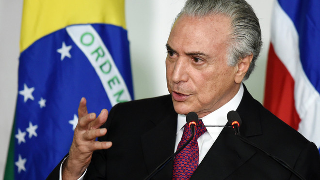 Tổng thống Brazil Michel Temer đối mặt với nguy cơ bị phế truất ảnh 1