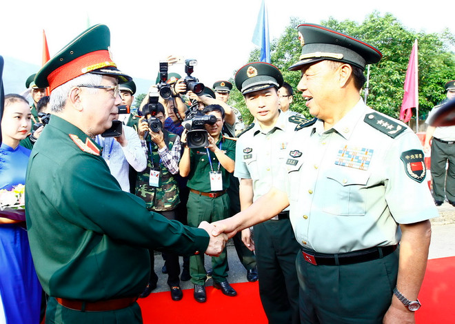 Giao lưu hữu nghị Quốc phòng biên giới Việt-Trung lần thứ 4 năm 2017 ảnh 1