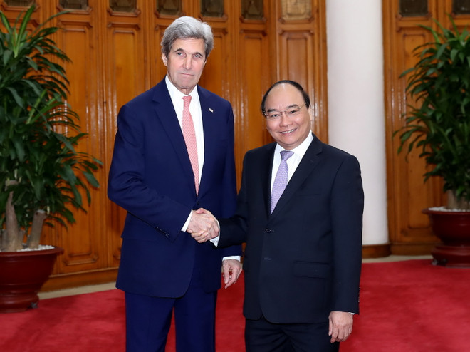 Hình ảnh Ngoại trưởng Mỹ John Kerry thăm chính thức Việt Nam ảnh 3