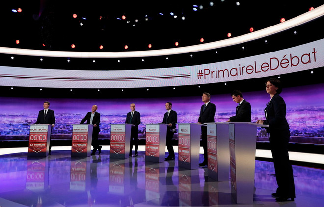 Bầu tổng thống Pháp: Các ứng cử viên cánh tả tranh luận trực tiếp ảnh 1