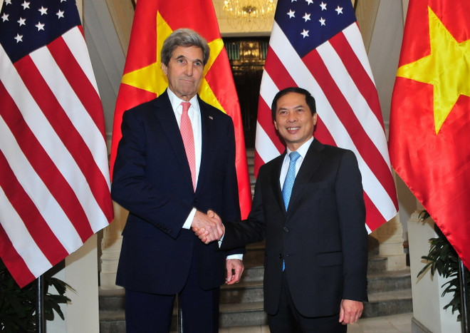 Hình ảnh Ngoại trưởng Mỹ John Kerry thăm chính thức Việt Nam ảnh 1