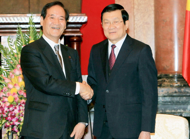 Chủ tịch nước tiếp Bộ trưởng Nông Lâm Ngư nghiệp Nhật Bản ảnh 1