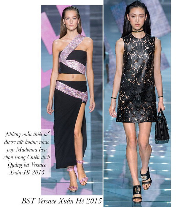 Nữ hoàng nhạc Pop Madonna tái ngộ Versace trong quảng cáo mới ảnh 3