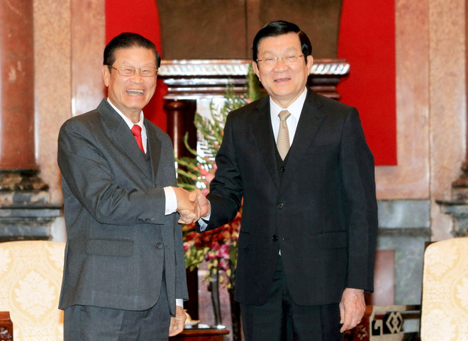 Chủ tịch nước tiếp Phó Thủ tướng Lào Somsavad Lengsavath ảnh 1