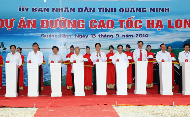 Thủ tướng phát lệnh khởi công đường cao tốc Hạ Long-Hải Phòng ảnh 1