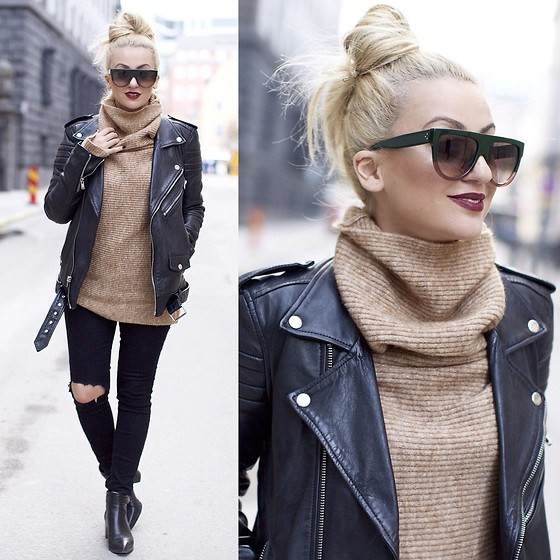 Bốn tuyệt chiêu để mặc đồ da trở nên mềm mại và nữ tính hơn ảnh 1