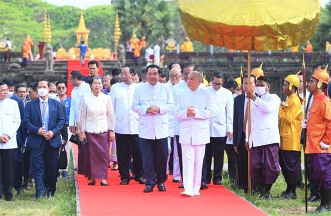 SEA Games 32: Lễ xin lửa và khởi động rước đuốc tại Campuchia ảnh 1