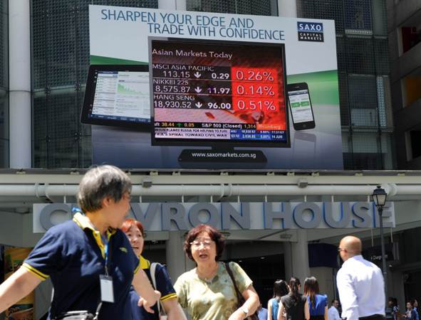 Chứng khoán châu Á đi xuống trước sức ép của đồng yen mạnh ảnh 1