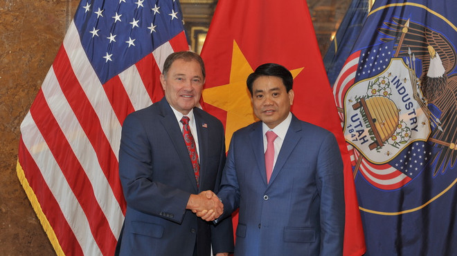 Hà Nội tăng cường hợp tác với bang Utah, San Francisco của Mỹ ảnh 4