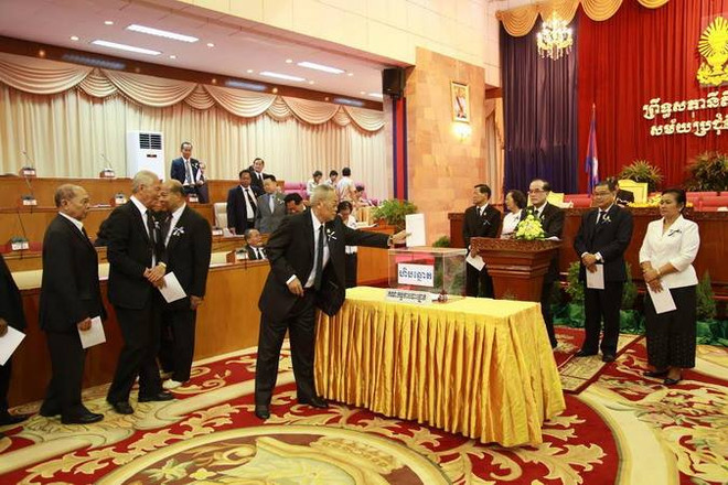 Ông Sai Chhum được bầu làm Chủ tịch Thượng viện Campuchia ảnh 1