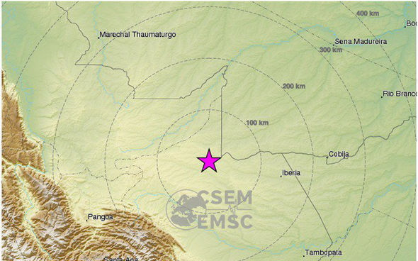 Động đất mạnh 7,1 độ Richter rung chuyển khu vực biên giới Peru-Brazil ảnh 1