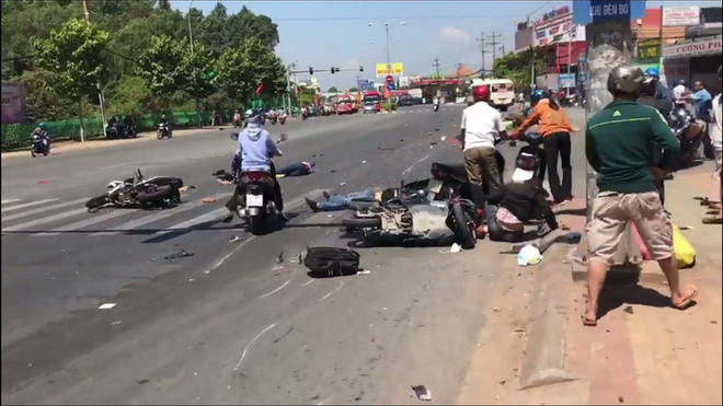 Xác định nguyên nhân vụ tai nạn nghiêm trọng ở Bình Dương ảnh 1