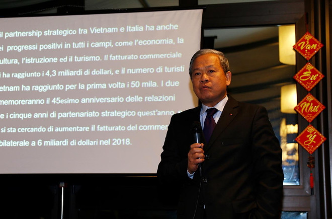 Rộn ràng gặp mặt đầu Xuân Mậu Tuất tại thành phố Turin của Italy ảnh 1