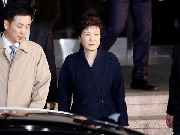 Cựu Tổng thống Park Geun Hye. (Nguồn: AFP/TTXVN) Vụ bê bối chính trị ở Hàn Quốc trở thành đề tài điện ảnh ảnh 1