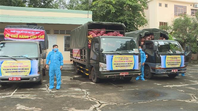 Bình Phước hỗ trợ Thành phố Hồ Chí Minh hơn 7.000 túi an sinh ảnh 1