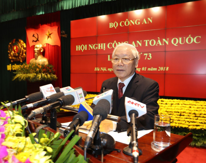 Toàn văn phát biểu của Tổng Bí thư tại Hội nghị Công an toàn quốc ảnh 1