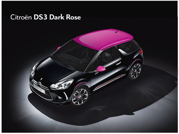 Citroen tung ra phiên bản DS3 Dark Rose đặc biệt ảnh 1