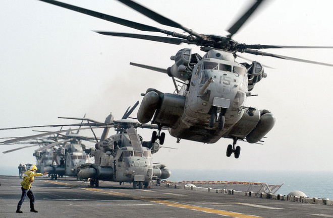 Máy bay trực thăng CH-53E của Mỹ. (Nguồn: NAVAIR) Nhật Bản yêu cầu quân đội Mỹ không tái diễn sự cố máy bay ảnh 1