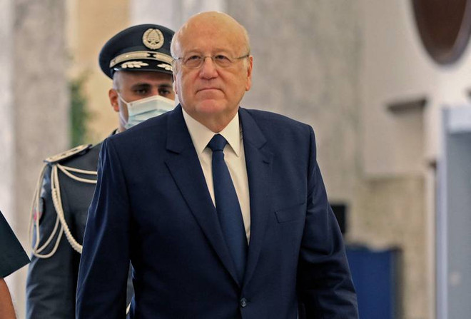 Thủ tướng Lebanon Najib Mikati nhấn mạnh chính phủ sẽ giải quyết tình trạng thiếu nhiên liệu và thuốc men cho người dân. (Nguồn: thenationalnews.com) Chính phủ mới ở Lebanon họp tìm cách thoát khủng hoảng kinh tế ảnh 1