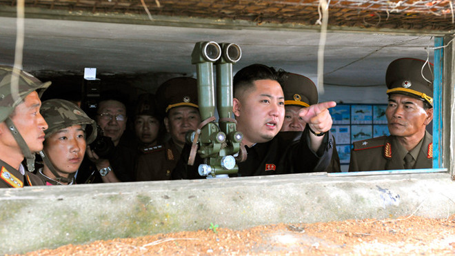 Kim Jong-Un chỉ đạo quân đội Triều Tiên huấn luyện mùa Đông ảnh 1