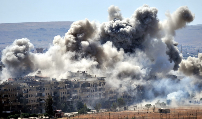 Thủ đô Damascus của Syria rung chuyển do hai vụ tấn công ảnh 1