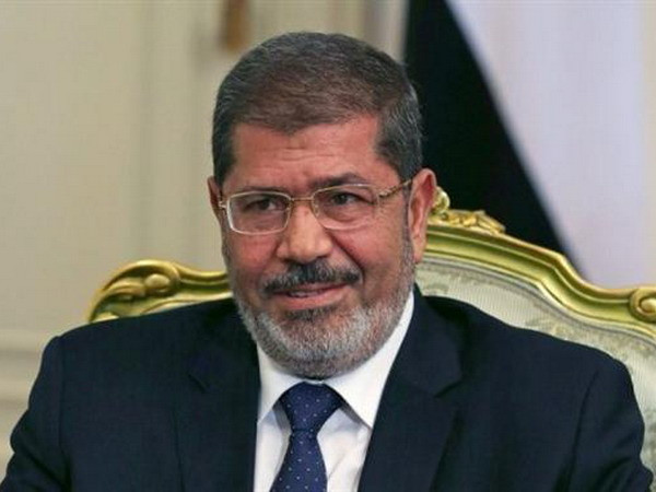 Tổng thống Mohamed Morsi. (Nguồn: AFP) Ai Cập định thời điểm xét xử ông Morsi tội gián điệp ảnh 1