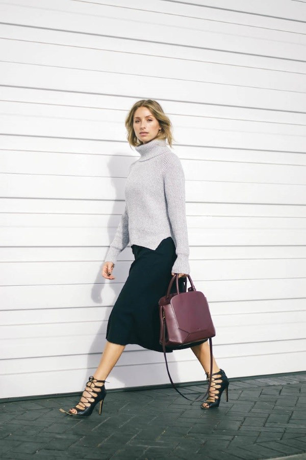 4 cách "phù phép" cho chiếc áo len cổ lọ thật khác lạ ảnh 1