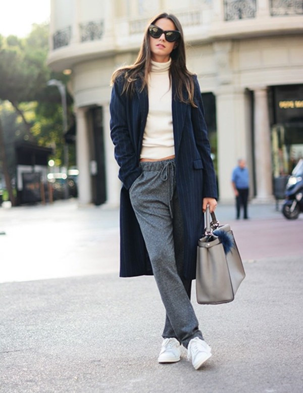 Phối đồ cá tính ngày đông với kẻ pinstripes thời thượng ảnh 8