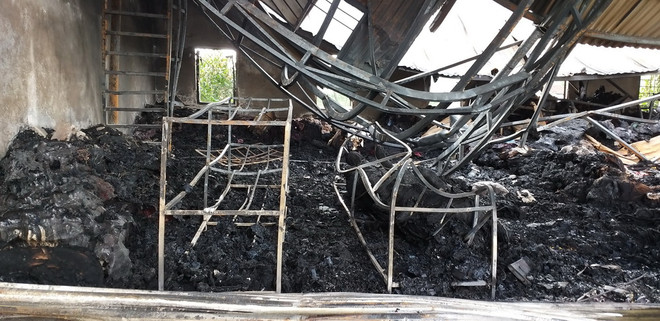 Nghệ An: Cháy kho chứa hàng hóa, thiệt hại nhiều tỷ đồng ảnh 1