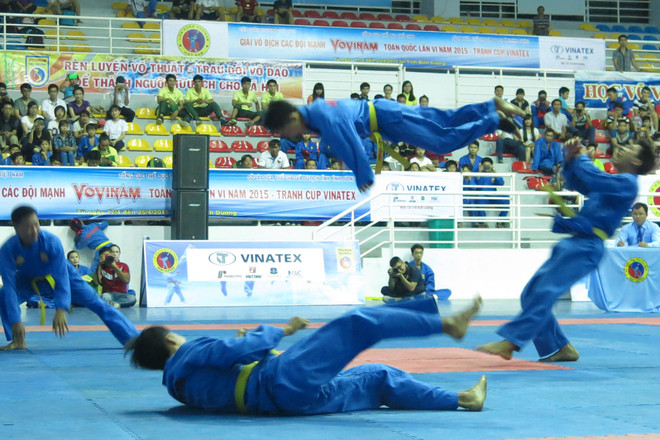 Khai mạc Giải vô địch các đội mạnh Vovinam toàn quốc năm 2015 ảnh 1