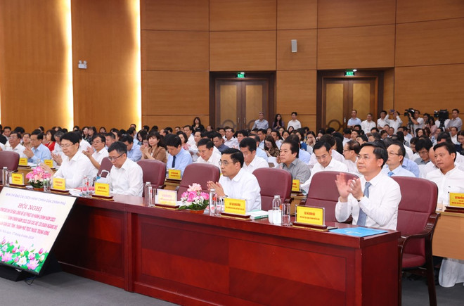 Các đại biểu dự Hội nghị. (Ảnh: Văn Điệp/TTXVN) sipas 2.jpg