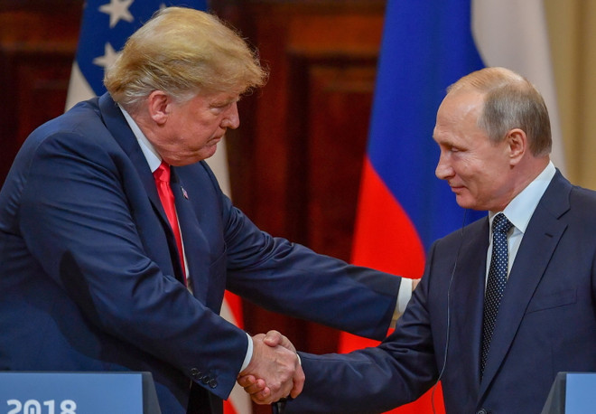 Tổng thống Mỹ Trump gửi thư cho người đồng cấp Nga Putin ảnh 1