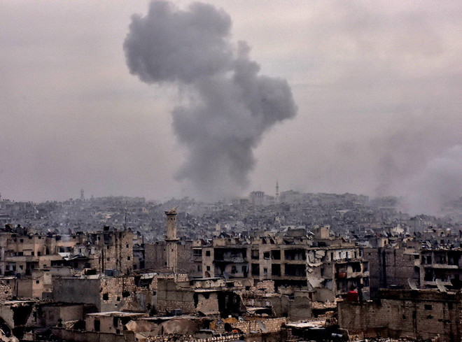 Phiến quân Syria rút khỏi khu vực Thành Cổ của Aleppo ảnh 1