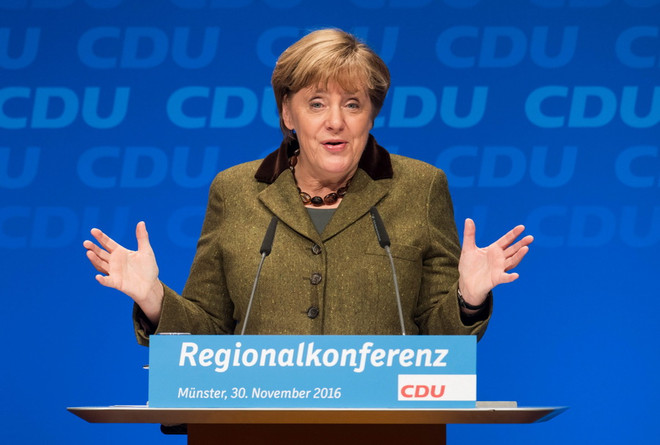 Thủ tướng Đức Angela Merkel tái đắc cử Chủ tịch CDU ảnh 1