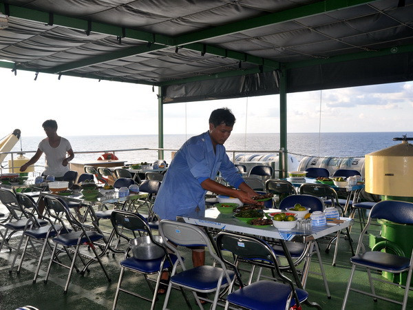 Khám phá chuyện bếp núc của các chiến sĩ ở Trường Sa ảnh 5