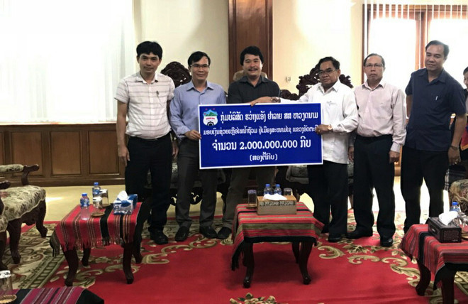 Doanh nghiệp Việt Nam tiếp tục hỗ trợ người dân Lào sau sự cố vỡ đập ảnh 1