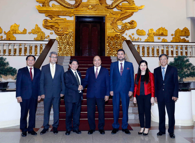 Thủ tướng Nguyễn Xuân Phúc tiếp Bộ trưởng Ngoại giao Nicaragua ảnh 1