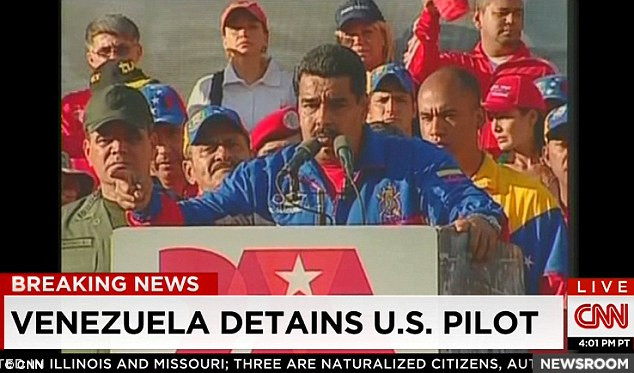 Venezuela thông báo bắt một phi công Mỹ vì tội làm gián điệp ảnh 1