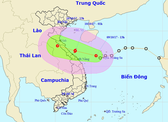 Ứng phó áp thấp nhiệt đới: Học sinh các vùng ven biển TT-Huế nghỉ học ảnh 1